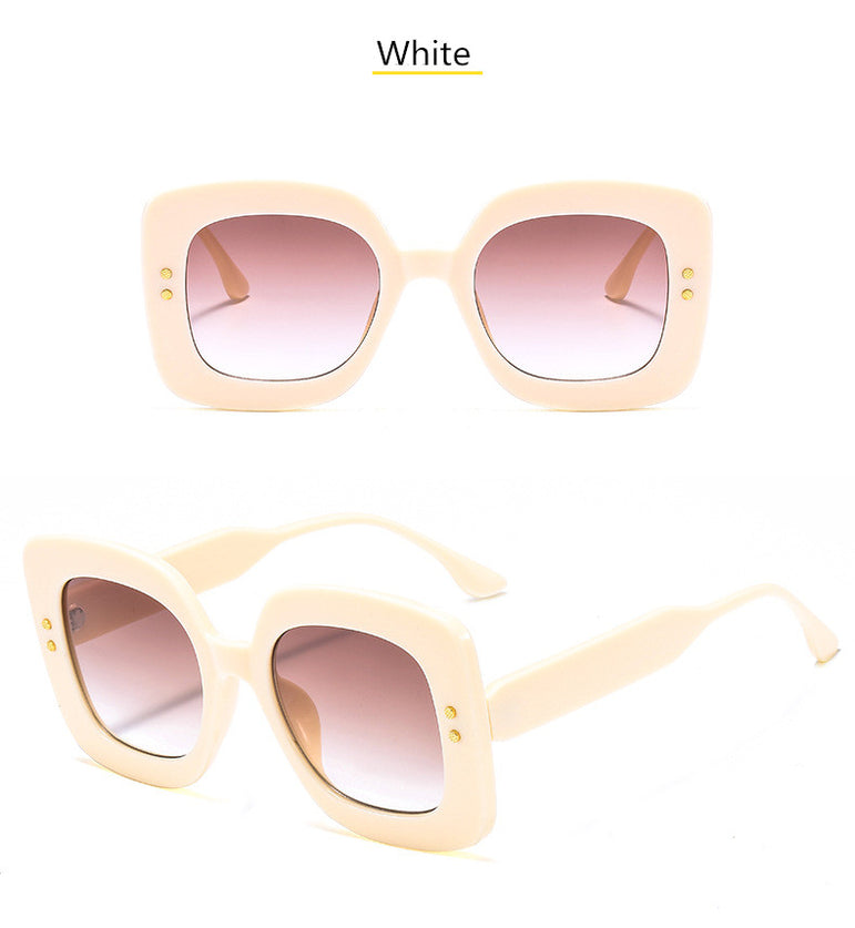 Luxury Classic Retro Square Sun Glasses