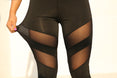 High Waist Tights Mesh Leggings