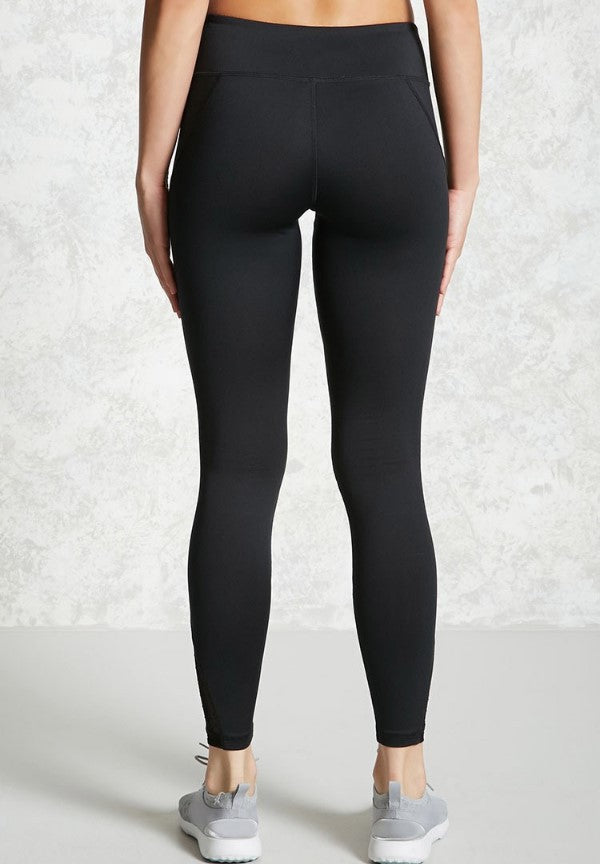 High Waist Tights Mesh Leggings