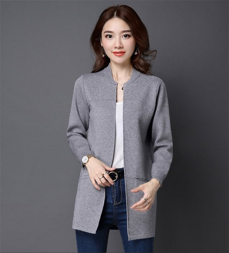 Loose Long Knitt Cardigan Jacket