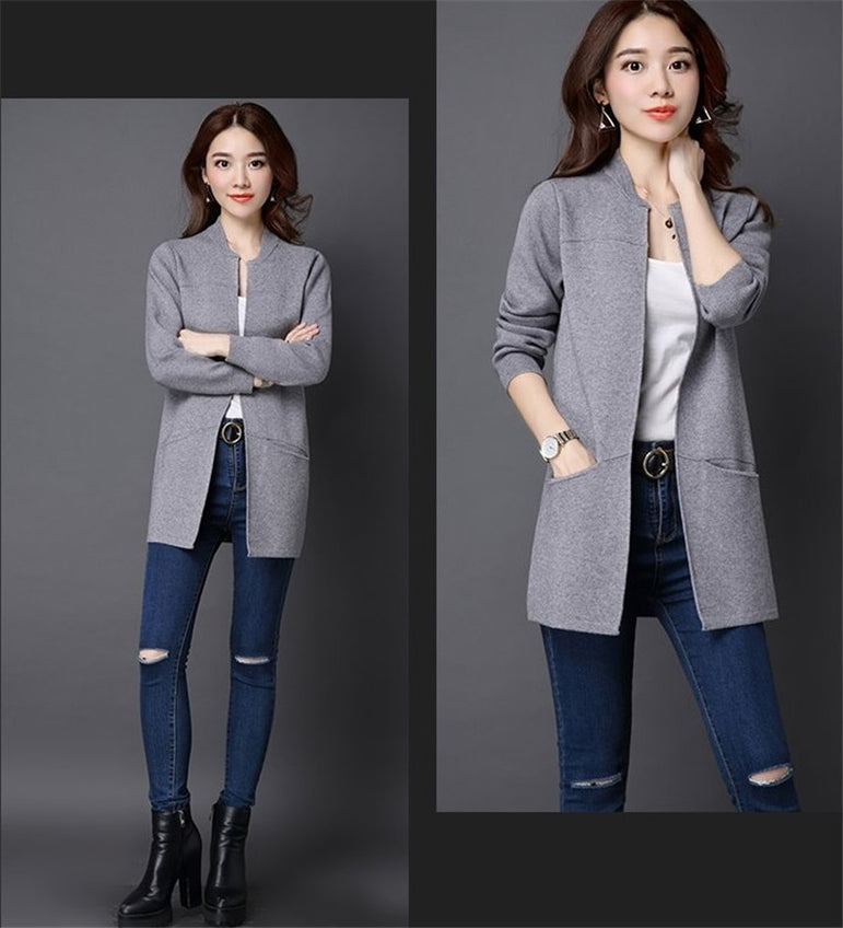 Loose Long Knitt Cardigan Jacket