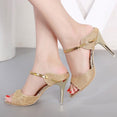 Thin Peep Toe Women Pumps High Heel