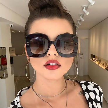 Luxury Classic Retro Square Sun Glasses