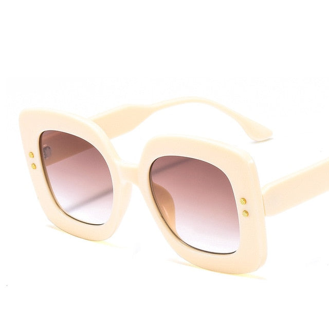 Luxury Classic Retro Square Sun Glasses