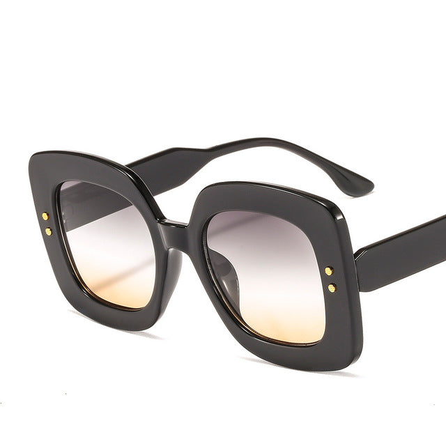 Luxury Classic Retro Square Sun Glasses