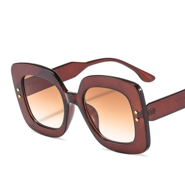 Luxury Classic Retro Square Sun Glasses