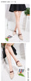 Hollow Coarse Shallow Mouth Sandals High Heel pumps