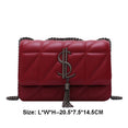 Luxury Classic Plaid Shoulder Crossbody Women Handbags