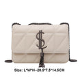 Luxury Classic Plaid Shoulder Crossbody Women Handbags