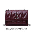 Luxury Classic Plaid Shoulder Crossbody Women Handbags