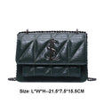 Luxury Classic Plaid Shoulder Crossbody Women Handbags