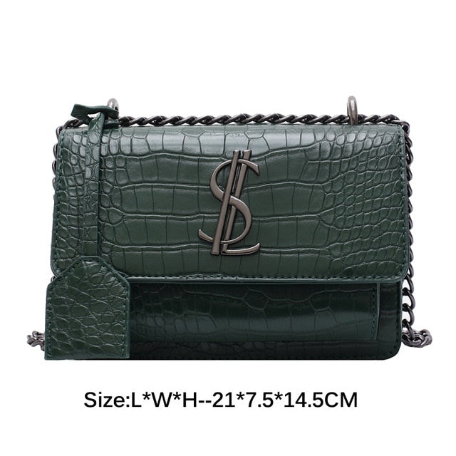 Luxury Classic Plaid Shoulder Crossbody Women Handbags