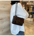 Luxury Classic Plaid Shoulder Crossbody Women Handbags