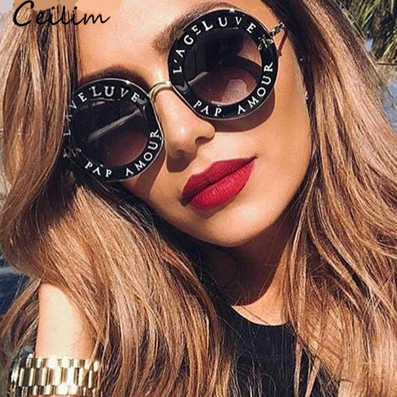 Luxury Retro Round Sunglasses