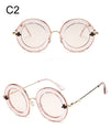 Luxury Retro Round Sunglasses