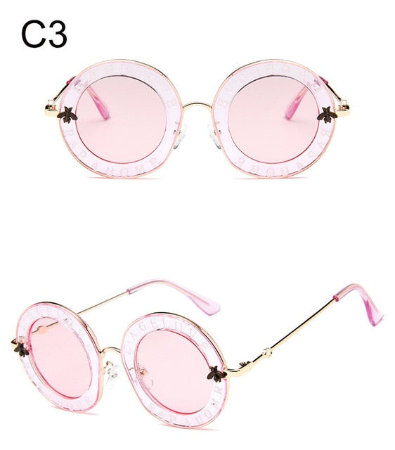 Luxury Retro Round Sunglasses