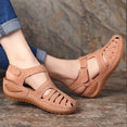 Casual Leather Buckle Vintage Sandals