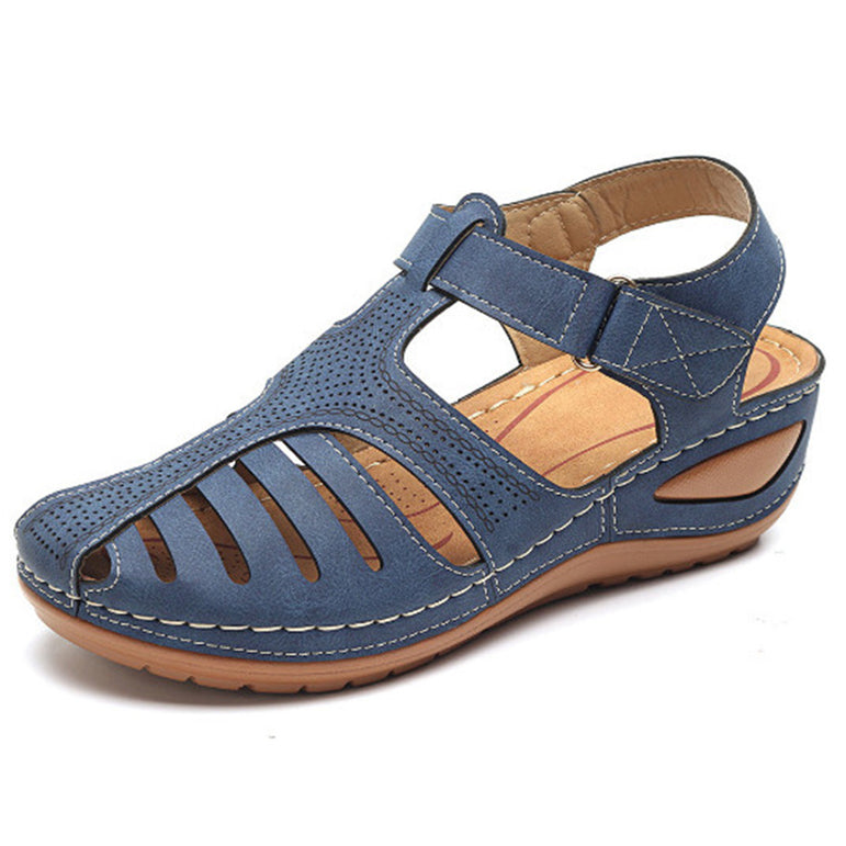 Casual Leather Buckle Vintage Sandals