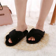 Faux Fur Winter Women Home Slippers