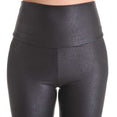 High Waist Faux Leather Stretch Leggings