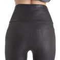 High Waist Faux Leather Stretch Leggings