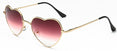 Rimless Heart Shaped Sunglasses