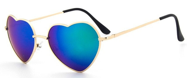 Rimless Heart Shaped Sunglasses