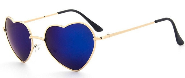 Rimless Heart Shaped Sunglasses