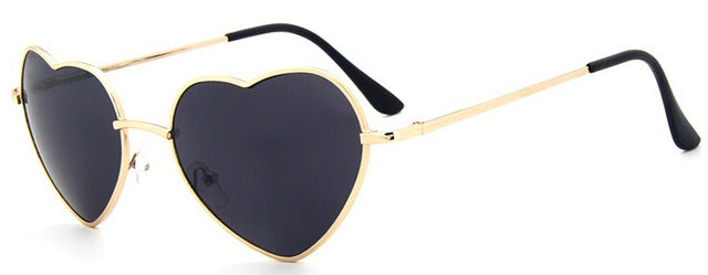 Rimless Heart Shaped Sunglasses