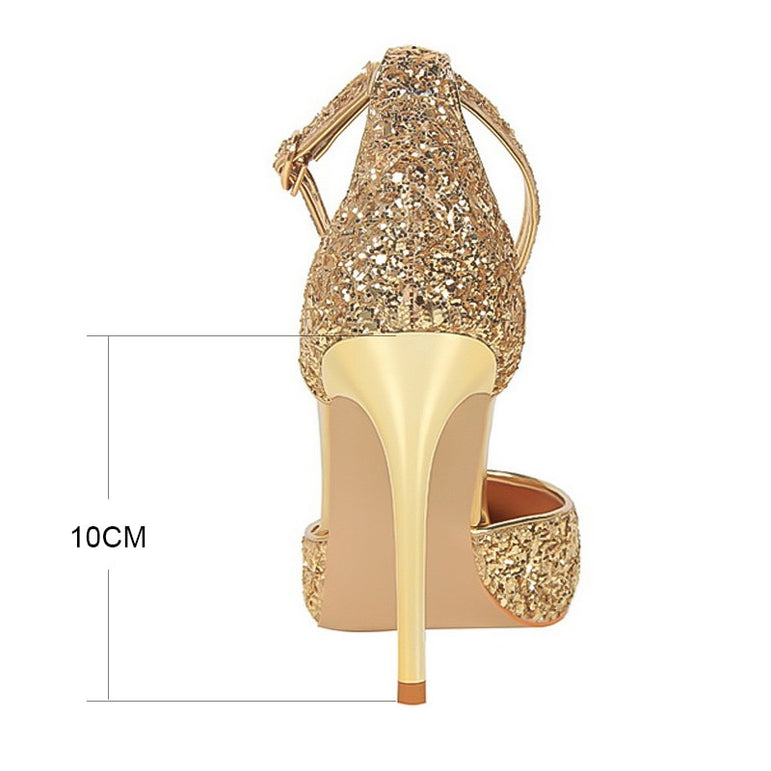 Pointed Toe Wedding Women High Heels Pumps