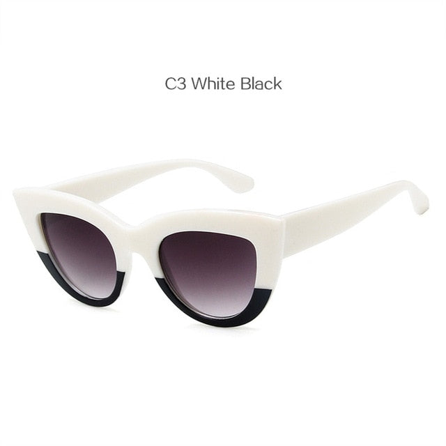 Retro Cat Eye Style Shades Sunglasses