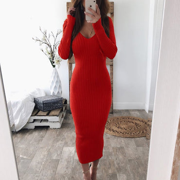 Casual Bodycon Slim Dress