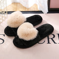 Love Heart Cotton Slippers