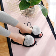 Love Heart Cotton Slippers