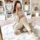 Sexy Women Cotton Tracksuit