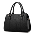 Leather Bow knot Shoulder Tote Handbag