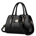 Leather Bow knot Shoulder Tote Handbag