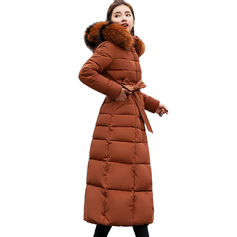 Cotton Padded Warm Thicken Slim Women Winter Jacket