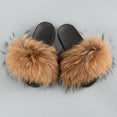 Warm Big Fluffy Fur Slipper