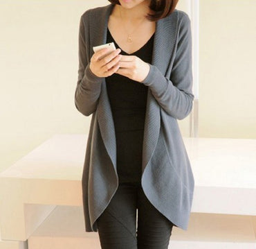 Casual Women Long Sleeve Cardigans Sweaters