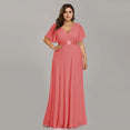 Elegant A-line Chiffon Long Evening Dress