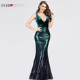 Sleeveless Mermaid Evening Dress