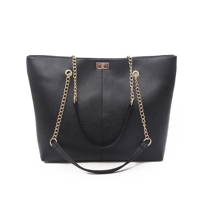 Luxury Leather women Tote Handbags