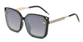 Square Frame Shades Flat Lens Sunglasses