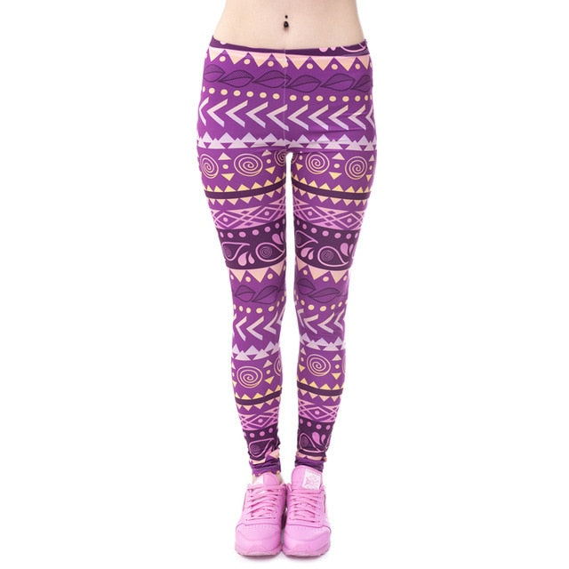 High Waist Round Ombre Legging