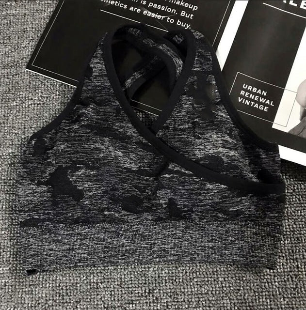 Gym Fitness Camouflage Camo Yoga Set