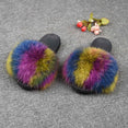 Warm Big Fluffy Fur Slipper