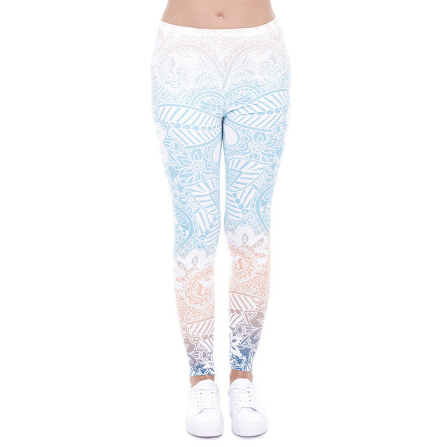 High Waist Round Ombre Legging