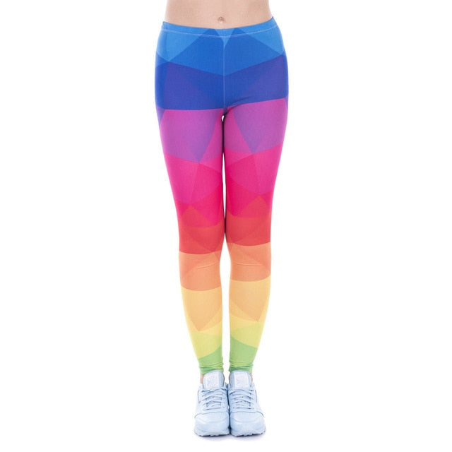 High Waist Round Ombre Legging