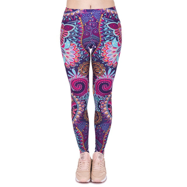 High Waist Round Ombre Legging